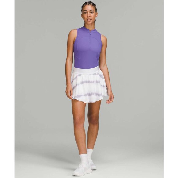 Lululemon Front Zip Mock-Neck Tennis Tank Top - Picture 3 of 9